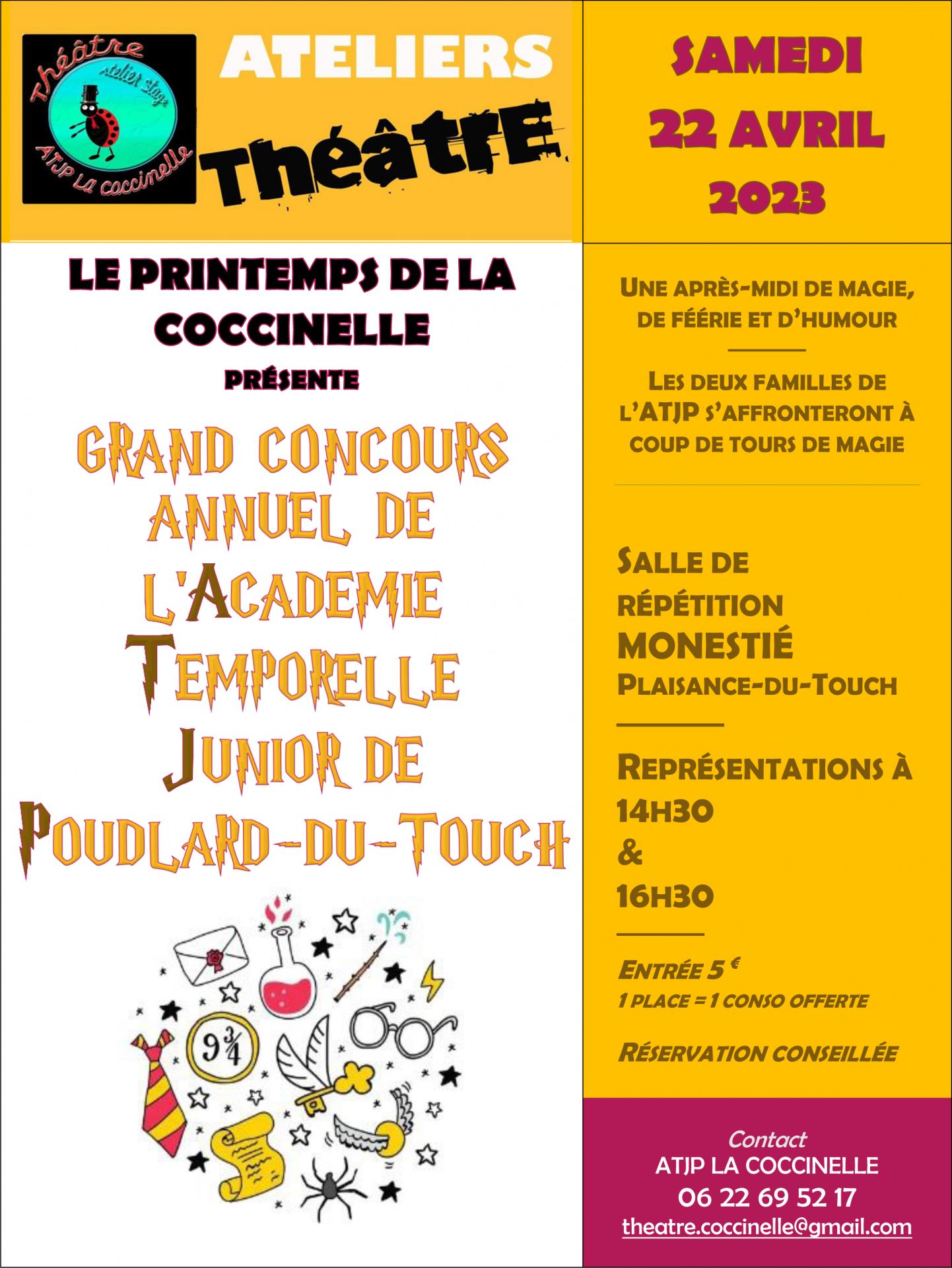 PRINTEMPS DE LA COCCINELLE 2023